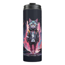 Stijlvolle Cute Kat Ontwerp