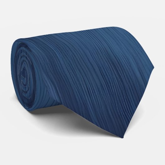 Stijlvolle dagelijkse Denim Stripe Stropdas (Opgerold)