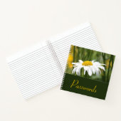 Stijlvolle Daisy Versierde Spiraal Notitieboek (Binnen)