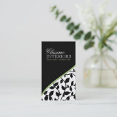 Stijlvolle DamasVisitekaartjes Visitekaartje (Staand voorkant)