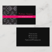 Stijlvolle DamasVisitekaartjes Visitekaartje (Voorkant / Achterkant)