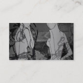 Stijlvolle dames op Mode in grijs Visitekaartje (Achterkant)