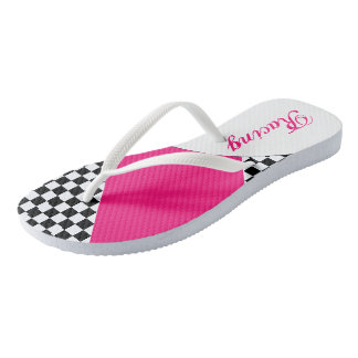 Stijlvolle dames racen teenslippers