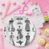 Stijlvolle  dames zwart-wit party Bord (Feest)