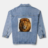 Stijlvolle Damesjas – Modevolle Buitenkleding Denim Jacket (Achterkant)
