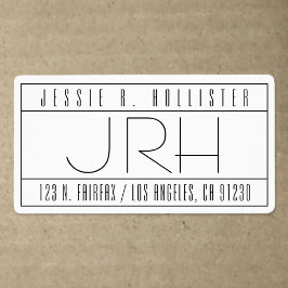 Stijlvolle Deco Vibe Retouradres Verzending Etiket