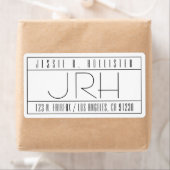 Stijlvolle Deco Vibe Retouradres Verzending Etiket (Insitu)