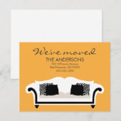 Stijlvolle Decor Verhuisaankondigingen Aankondigingskaart (Voorkant / Achterkant)