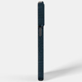 Stijlvolle denim met ritssluiting Case-Mate iPhone case (Achterkant / Rechts)