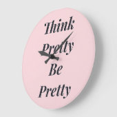 Stijlvolle denk  zijn  klok (Hoek)