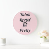 Stijlvolle denk  zijn  klok (Huis)