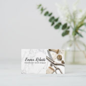 Stijlvolle Design en Perfect Stitches Thread Reels Visitekaartje (Staand voorkant)