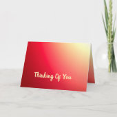 Stijlvolle Designer Red Kaart (Voorkant)