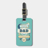 Stijlvolle diner Sign Super Pap Bagagelabel (Voorkant verticaal)