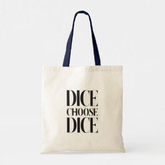 Stijlvolle dobbelstenen Canvas tas, dobbelstenen t Tote Bag