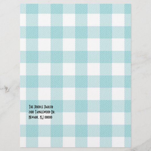 Stijlvolle Dog Care Flyer (Achterkant)