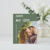 Stijlvolle, donkere, groene begroting bespaart de  (Staand voorkant)