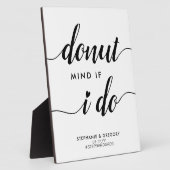 Stijlvolle Donut-geest als ik hartstochtelijk veeg Fotoplaat (Zijkant)