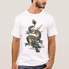 Stijlvolle draak 07 t-shirt