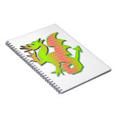 Stijlvolle draak notitieboek (Rechterzijde)