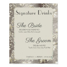 Stijlvolle  Drinken voor voethuwelijks huwelijk