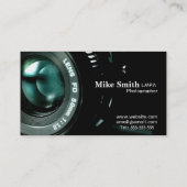 Stijlvolle dubbelzijdige visitekaartjes voor fotog (Achterkant)