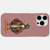 Stijlvolle Duck iPhone 16 Pro Max Hoesje - Uniek B (Achterkant (horizontaal))
