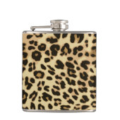 Stijlvolle duopard Animal Print Heupfles (Voorkant)