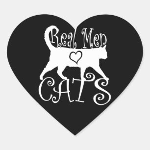 Stijlvolle echte Mannen Hart Sticker