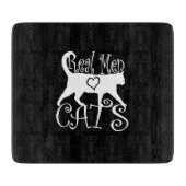 Stijlvolle echte Mannen Snijplank (Voorkant)