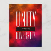 Stijlvolle eenheid door diversiteit briefkaart (Voorkant)