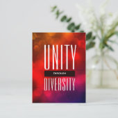 Stijlvolle eenheid door diversiteit briefkaart (Staand voorkant)