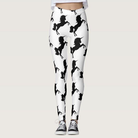 Stijlvolle  eenhoorn leggings (Voorkant)