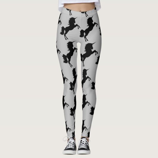 Stijlvolle  eenhoorn leggings (Voorkant)