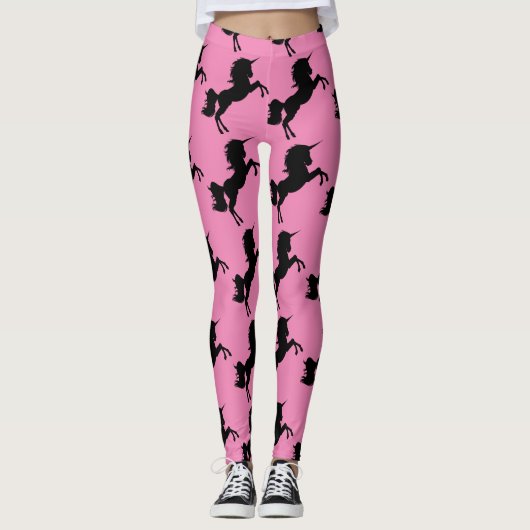 Stijlvolle  eenhoorn leggings (Voorkant)