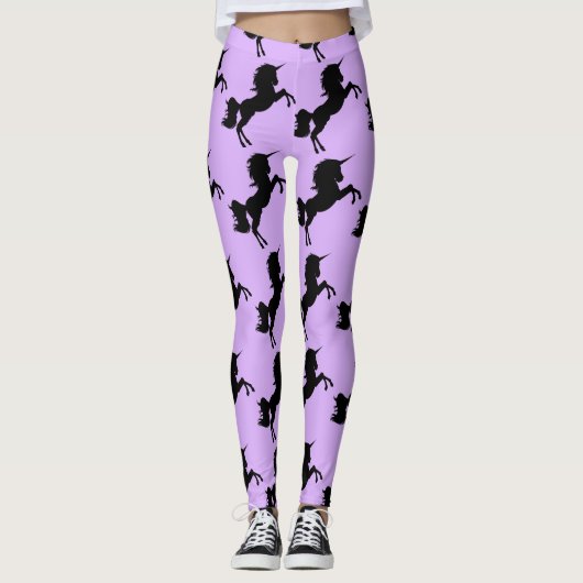 Stijlvolle  eenhoorn leggings (Voorkant)