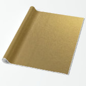 Stijlvolle eenvoudige metallic geïnspireerde Dark  Cadeaupapier (Uitgerold)