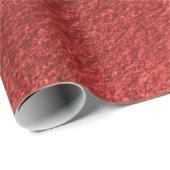Stijlvolle eenvoudige metallic geïnspireerde rood cadeaupapier (Rol Hoek)