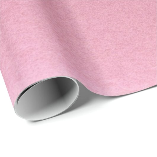 Stijlvolle Eenvoudige Metallic Roze Inspiratie Cadeaupapier (Rol Hoek)