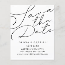 Stijlvolle, eenvoudige minimalistische legante kal