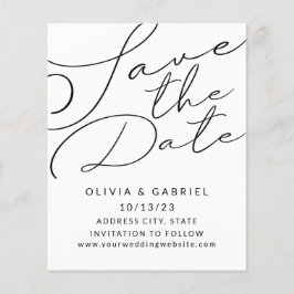 Stijlvolle, eenvoudige minimalistische legante kal