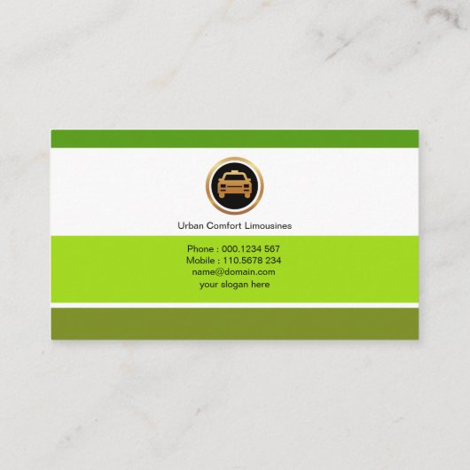 Stijlvolle, eenvoudige, moderne, eenvoudige belast visitekaartje (Achterkant)