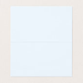 Stijlvolle eenvoudige professionele klasse visitekaartje (Binnenkant ongevouwen)