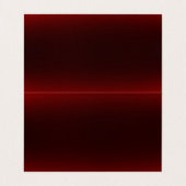 Stijlvolle effen bruin rood professioneel gevouwen visitekaartje (Binnenkant ongevouwen)