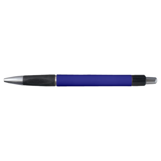 Stijlvolle effen diepblauwe Emmy Pen (Voorkant)