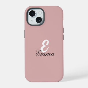 Stijlvolle effen kleur  beschermend Hoesje iPhone 15 Case