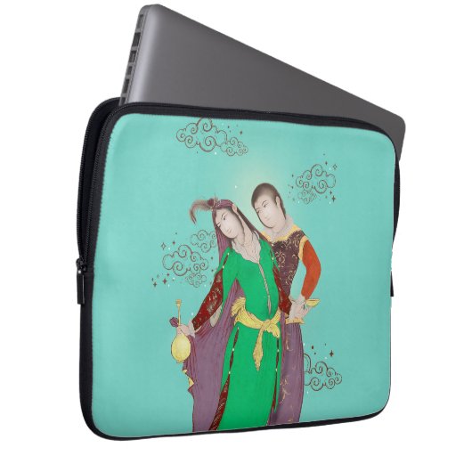 Stijlvolle Electronics Bag Laptop Sleeve (Voorkant Rechts)