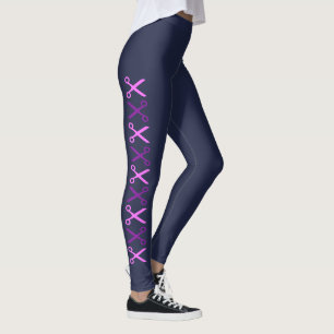 Stijlvolle Elegant Paarse Scissors Champion Leggin Leggings