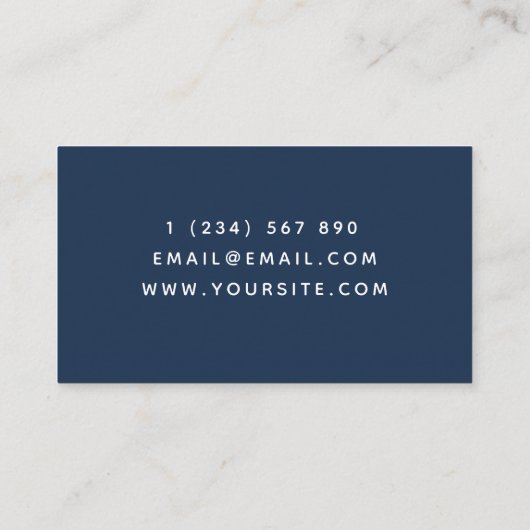 Stijlvolle Elegant Software Developer Sound Wave B Visitekaartje (Achterkant)