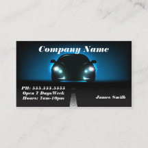 Stijlvolle Elegante Blauwe Krachtige Auto EU